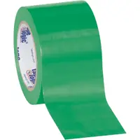 Tape Logic® Solid Vinyl Safety Tape, 6.0 Mil, 3" x 36 yds., Green, 3/Case