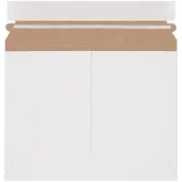 Stayflats Lite® Mailers, 8" x 6", White, 200/Case