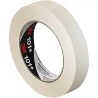 3M™ 101+ Masking Tape, 5.1 Mil, 1" x 60 yds., Tan, 36/Case