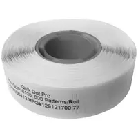 0.34" x .4" QuikDot™ Pro - Super-High Tack Glue Dots® - Low Profile 1 ROLL PER CASE