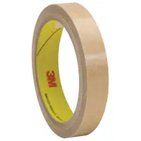 3M™ 927 Adhesive Transfer Tape, Hand Rolls, 2.0 Mil, 1/2" x 60 yds., Clear, 6/Case