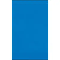 Reclosable 2 Mil Poly Bags, 6" x 9", Blue, 1000/Case