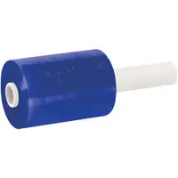 Colored Extended Core Bundling Film, 80 Gauge, 5" x 1000', Blue, 12/Case