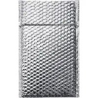 Cool Shield Bubble Mailers, 6 1/2" x 10 1/2", Silver, 100/Case