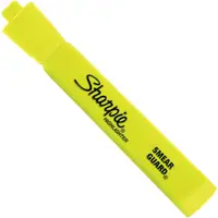 Sharpie Accent® Highlighters, Fluorescent Yellow, 12/Case