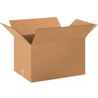 Corrugated Boxes, 22" x 16" x 14", Kraft, 20/Bundle; 140/Skid