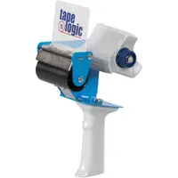 Tape Logic® Industrial Carton Sealing Tape Dispenser, 3", Blue/White, 1/Each