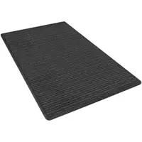 Deluxe Entry Mat, 3' x 5', Charcoal, 1/Each
