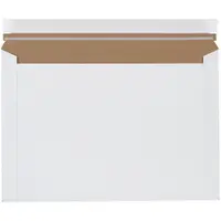 Stayflats® Express Pouch Mailer, 12-1/2" x 9-1/2", White, 250/Case