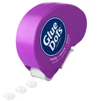 Dot N Go® Poster Glue Dots® Dispenser, Purple, 6/Case