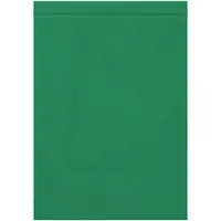 Reclosable Poly Bags, 2 Mil, 9" x 12", Green, 1000/Case