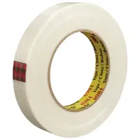 3M™ 8981 Strapping Tape, 6.6 Mil, 3/4" x 60 yds., Clear, 48/Case
