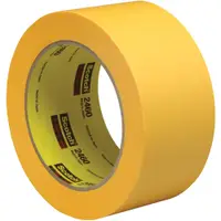 3M™ 2460 Flatback Tape, 3.3 Mil, 2" x 60 yds., Gold, 24/Case