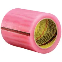 3M™ 821 Label Protection Tape, 2.5 Mil, 5" x 72 yds., Pink, 8/Case