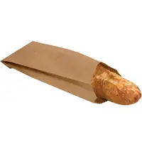 Grocery Bags, 3 3/4" x 2 1/4" x 11 1/2", Kraft, 2000/Case