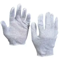 Cotton Inspection Gloves, 2.5 oz. , Small, White, 12 Pairs/Case