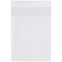 Flap Lock Poly Bags, 2 Mil, 14" x 18", Clear, 1000/Case