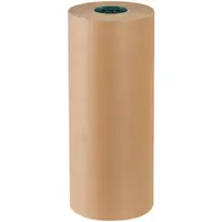 Poly Coated Kraft Paper Roll, 50#, 18" x 600', Kraft, 1 Roll