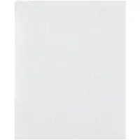 Flush Cut Foam Pouches, 8" x 10", White, 275/Case
