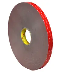 3M™ 4991 VHB™ Tape, 90.0 Mil, 1" x 5 yds., Gray, 1/Case
