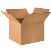 Double Wall Boxes, 18" x 18" x 16", Kraft, 10/Bundle; 90/Skid