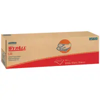 Kimberly Clark® WypALL® L30 Economy Wipers Dispenser Box, 16.4" x 9.8", White, 100/Box, 8 Boxes/Case