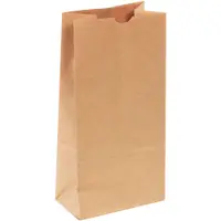 Hardware Bags, 6 1/8" x 4 1/5" x 12 7/16", Kraft, 400/Case