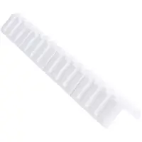 Foam Edge Protectors, 24" x 3" x 3", White, 150/Case