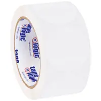Tape Logic® Removable Labels, 2" Circle, Clear, 500 /Roll