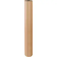 Poly Coated Kraft Paper Roll, 50#, 60" x 600', Kraft, 1 Roll