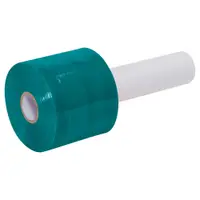Colored Extended Core Bundling Film, 80 Gauge, 3" x 1000', Green, 18/Case