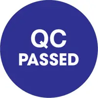 Tape Logic® Labels, "QC Passed", 2" Circle, Blue, 500/Roll