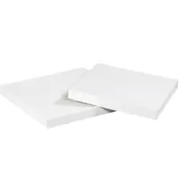 Deluxe Gift Box Lids, 6" x 6", White, 50/Case