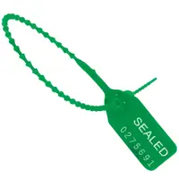 Pull Tight Seals, 18", Green, 100/Case