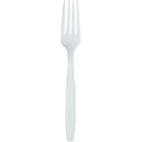 Plastic Forks, White, 1000/Case