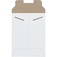 Stayflats® Mailers, 6" x 8", White, 100/Case