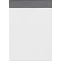 Expansion Poly Mailers, 13" x 16" x 4", White, 100/Case