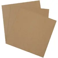 Heavy-Duty Chipboard Pads, 12" x 12", Kraft, 490/Case