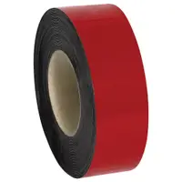 Warehouse Labels, Magnetic Rolls, 2" x 100', Red, 1/Case