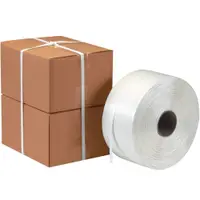 Poly Cord Strapping, 5/8" x 3000', White, 1 Coil