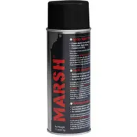 Marsh® Spray Stencil Ink, Black, 12/Case