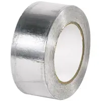 Industrial Aluminum Foil Tape, 5.0 Mil, 2" x 60 yds., Silver, 1/Case