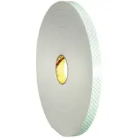 3M™ 4008 Double Sided Foam Tape, 1/2" x 5 yds., 1/8", Natural, 1/Case