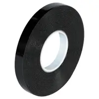 3M™ 4949 VHB™ Tape, 45.0 Mil, 3/4" x 5 yds, Black, 1/Case
