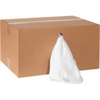 Box of Terry Cloth Rags, 16" x 24", White, 80/Case, 25 Lbs/Case