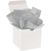 Tissue Paper, Gift Grade, 20" x 30", Light Gray, 480/Case