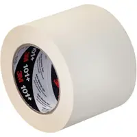 3M™ 101+ Masking Tape, 5.1 Mil, 4" x 60 yds., Tan, 8/Case