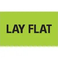 Tape Logic® Labels, "Lay Flat", 3" x 5", Fluorescent Green, 500/Roll