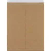 Stayflats Plus® Self-Seal Mailers, 17" x 21", Kraft, 100/Case