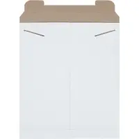 Stayflats® Mailers, 12-3/4" x 15", White, 100/Case